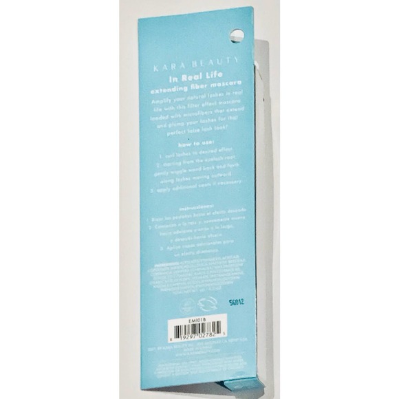 Kara Beauty - In Real Life Extending Fiber Mascara ~ Black - Picture 3 of 4